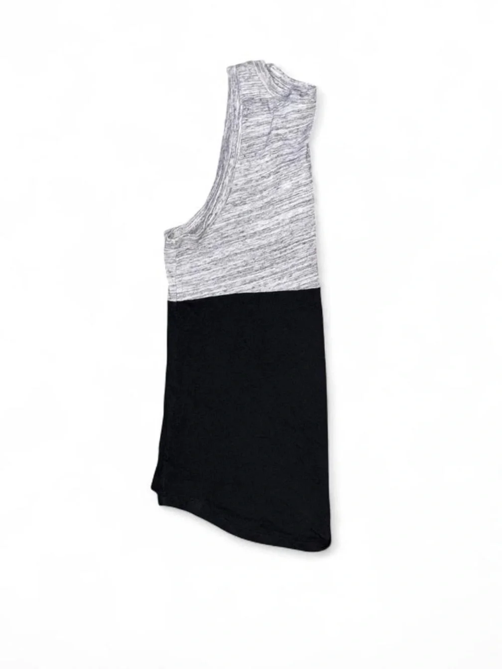 PINK Victoria's Secret Grey & Black Sequin Logo Tank